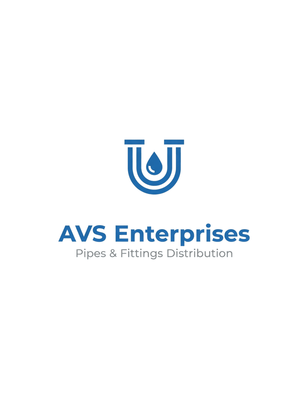 Logo for AVS Enterprises, plumbing supplies