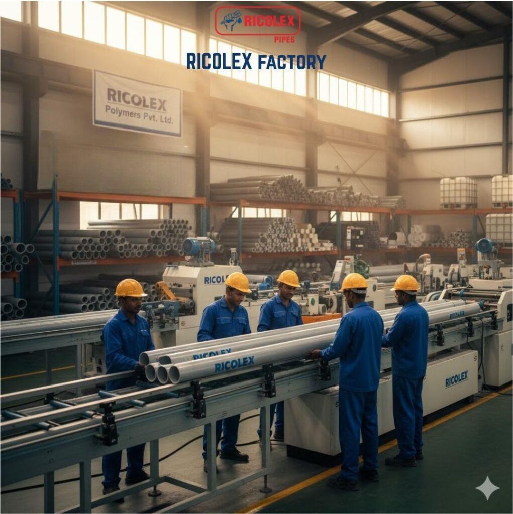 “Ricolex PVC Pipes Manufacturing Plant in Nanjangud Karnataka”