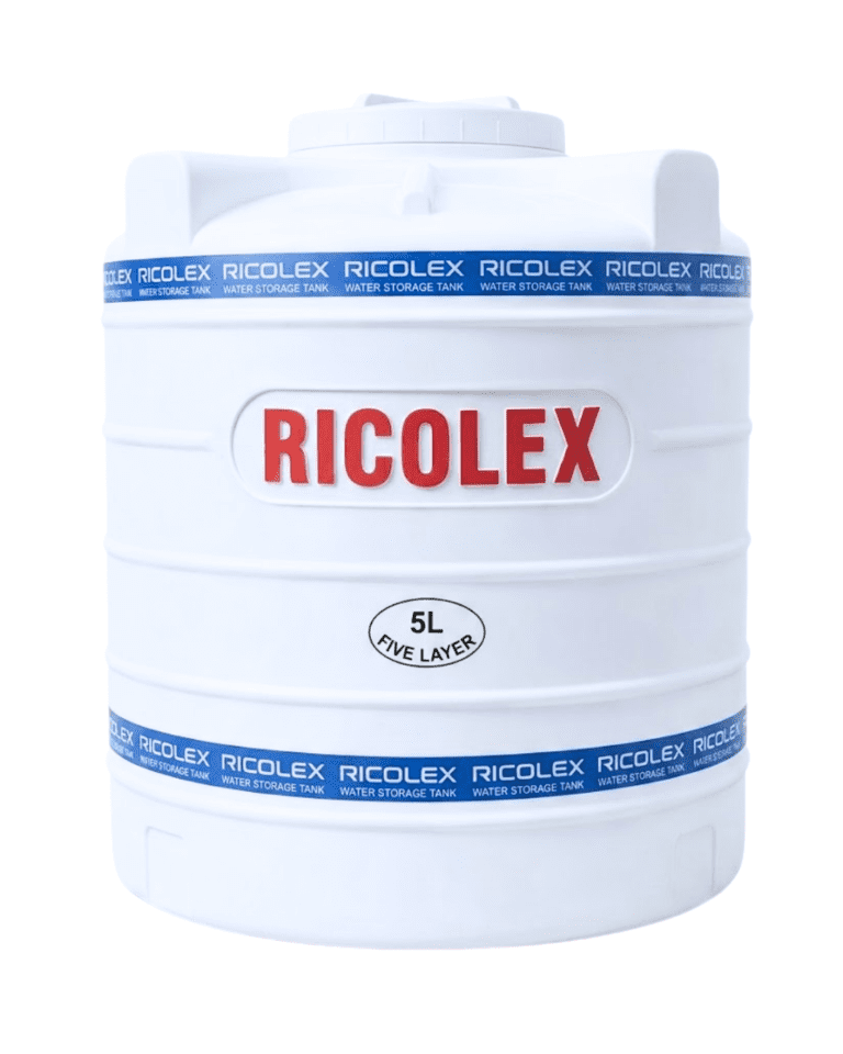 Ricolex plastic water storage tanks for homes farms and commercial buildings